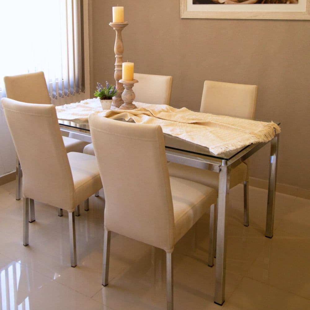 Silla Moderna cromada Mara - SILVINA C 1212 Silla Moderna cromada Mara - SILVINA C 1212