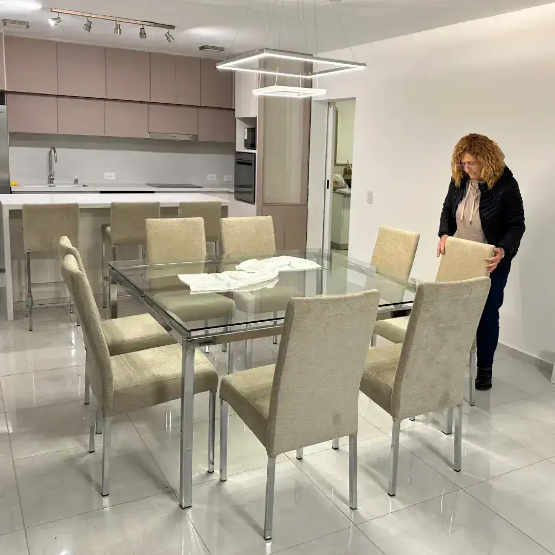 Silla Moderna cromada Mara - SILVINA C 5 Silla Moderna cromada Mara - SILVINA C 5