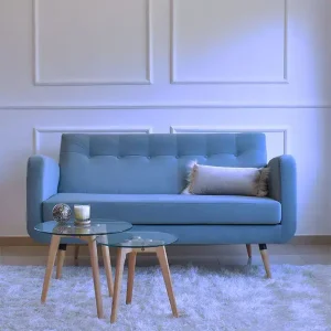 Sillón Nórdico 2 cuerpos para living Sienna 1 - SILVINA C MUEBLERIA Y DECORACION