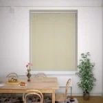 Cortina Bandas Verticales color Beige