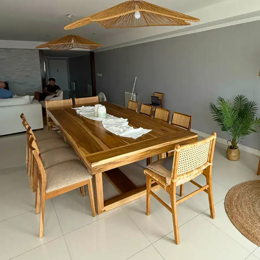 Mesa comedor madera Petiribí Cartagena - SILVINA C 12 Mesa comedor madera Petiribí Cartagena - SILVINA C 12
