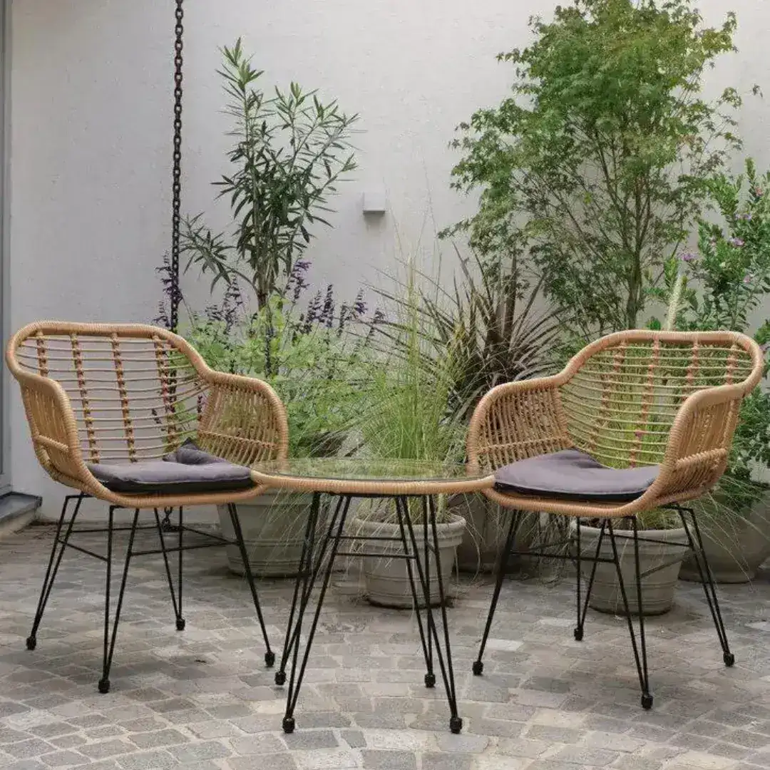 Sillón Ratán exterior Kensel - SILVINA C Sillón Ratán exterior Kensel - SILVINA C
