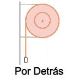 Por detras