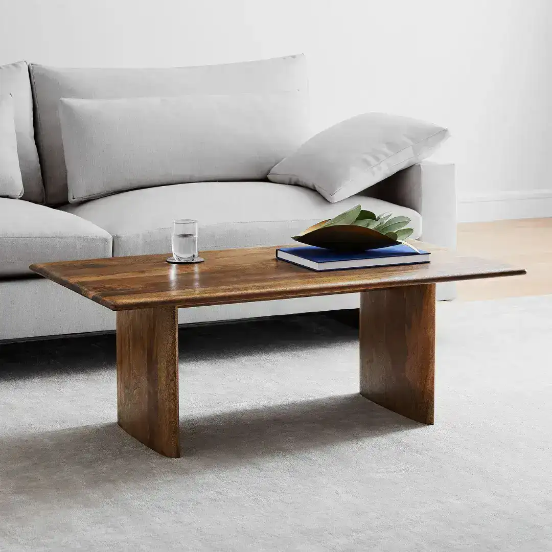 Mesa de centro madera rectangular Sofia - SILVINA C 4 Mesa de centro madera rectangular Sofia - SILVINA C 4