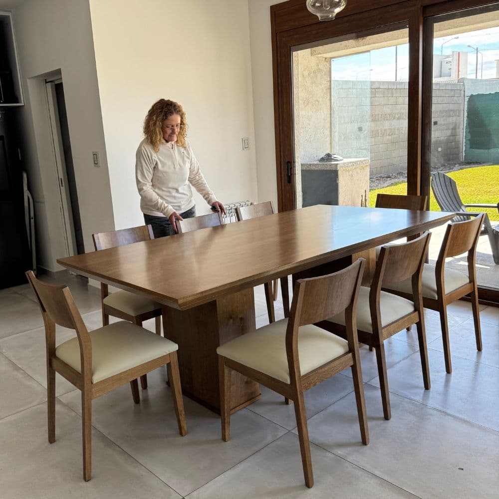 Silla comedor madera Nórdica Calama - SILVINA C 121 (1) Silla comedor madera Nórdica Calama - SILVINA C 121 (1)