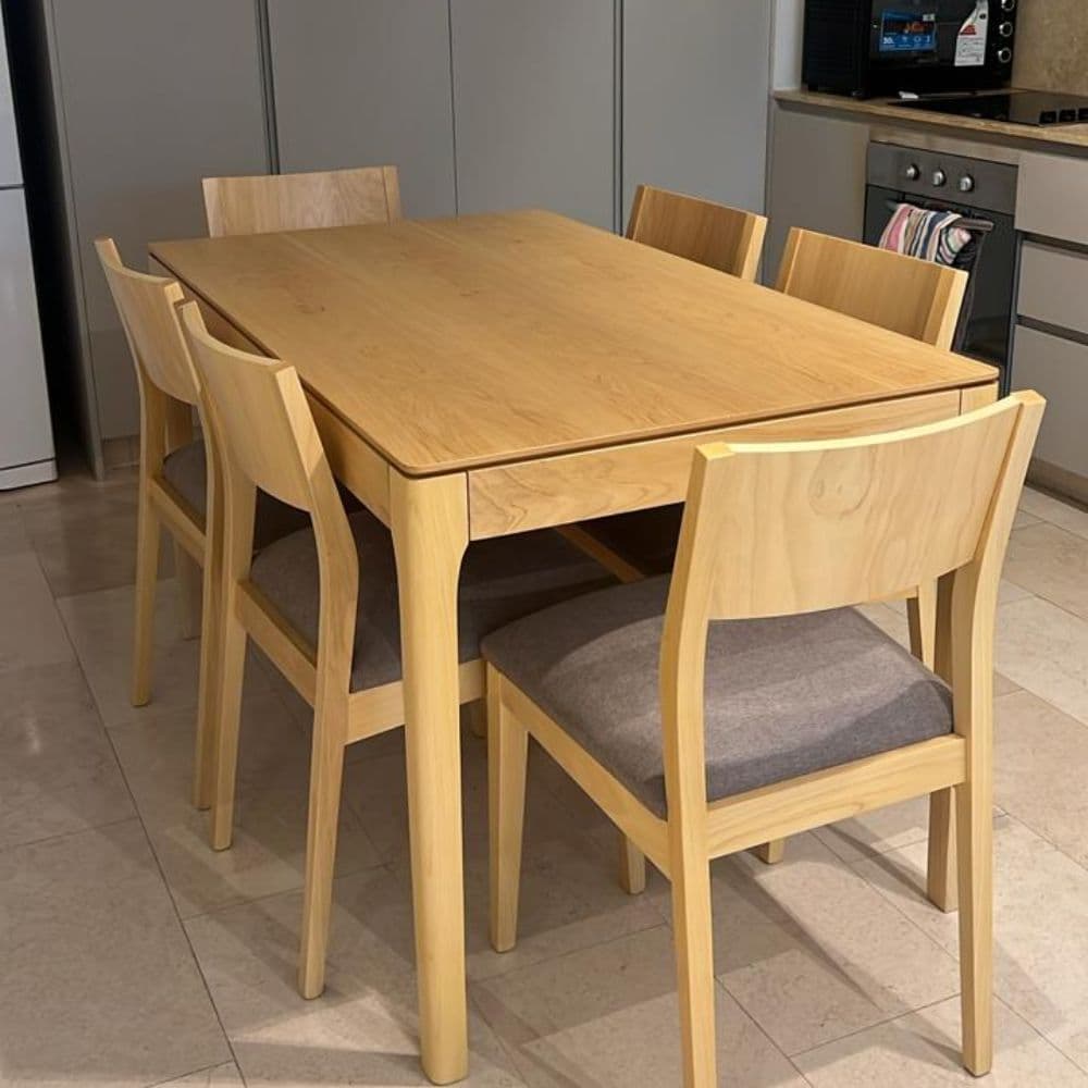 Silla comedor madera Nórdica Calama - SILVINA C 1212 (1) Silla comedor madera Nórdica Calama - SILVINA C 1212 (1)