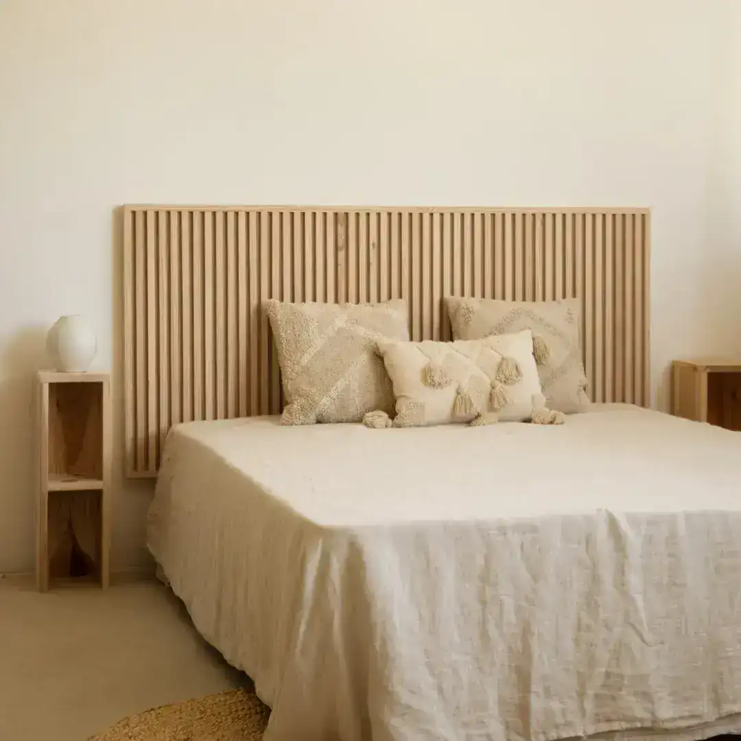 Respaldo Sommier madera varillada Clide - SILVINA C Respaldo Sommier madera varillada Clide - SILVINA C