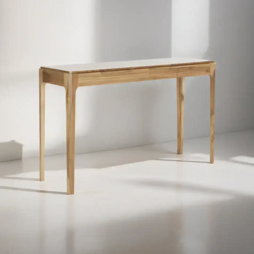 Mueble Recibidor Nórdico madera Moscú - SILVINA C Mueble Recibidor Nórdico madera Moscú - SILVINA C