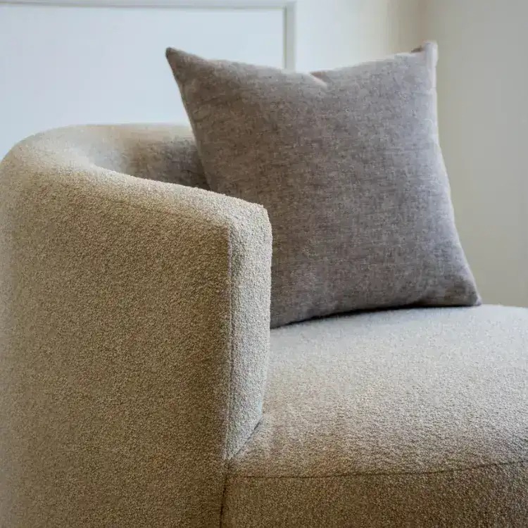 Sillón individual redondo diseño Nórdico Merlí - SILVINA C 3 Sillón individual redondo diseño Nórdico Merlí - SILVINA C 3