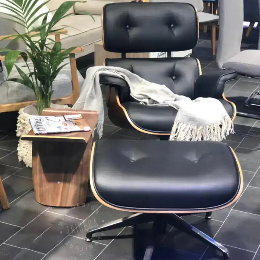Sillón individual relax reclinable Black&Rosewood Miller - SILVINA C