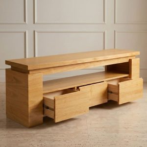 Rack tv madera natural Dreamin - SILVINA C 1111