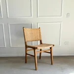 Silla comedor madera esterilla Nórdica Bangkok