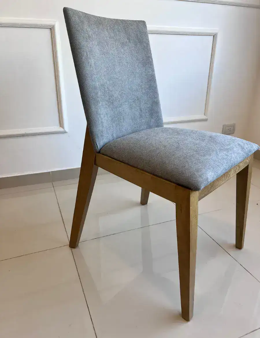 Silla comedor tapizada madera Nórdica Abba - SILVINA C 2 Silla comedor tapizada madera Nórdica Abba - SILVINA C 2