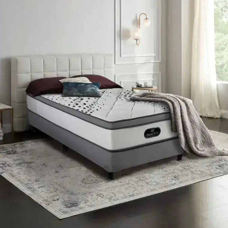 Colchón 1 plaza Simmons Resorte BeautySleep - SILVINA C 4 Colchón 1 plaza Simmons Resorte BeautySleep - SILVINA C 4
