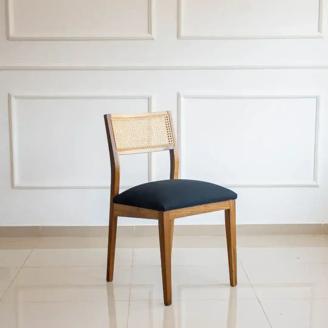 Silla comedor Nórdica esterilla Petiribí Calama - SILVINA C Silla comedor Nórdica esterilla Petiribí Calama - SILVINA C