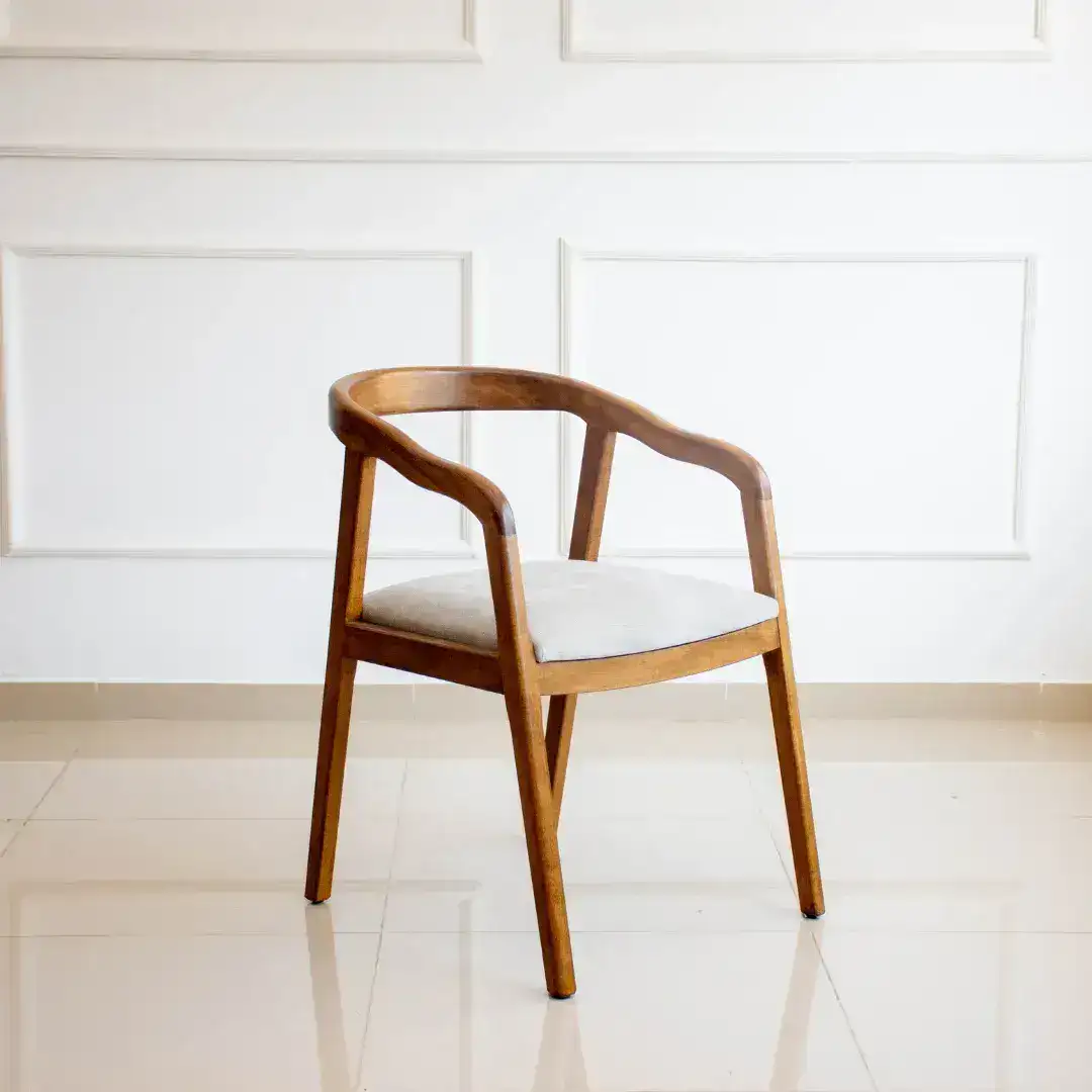 Silla comedor madera Rústica curvo Bali - SILVINA C Silla comedor madera Rústica curvo Bali - SILVINA C