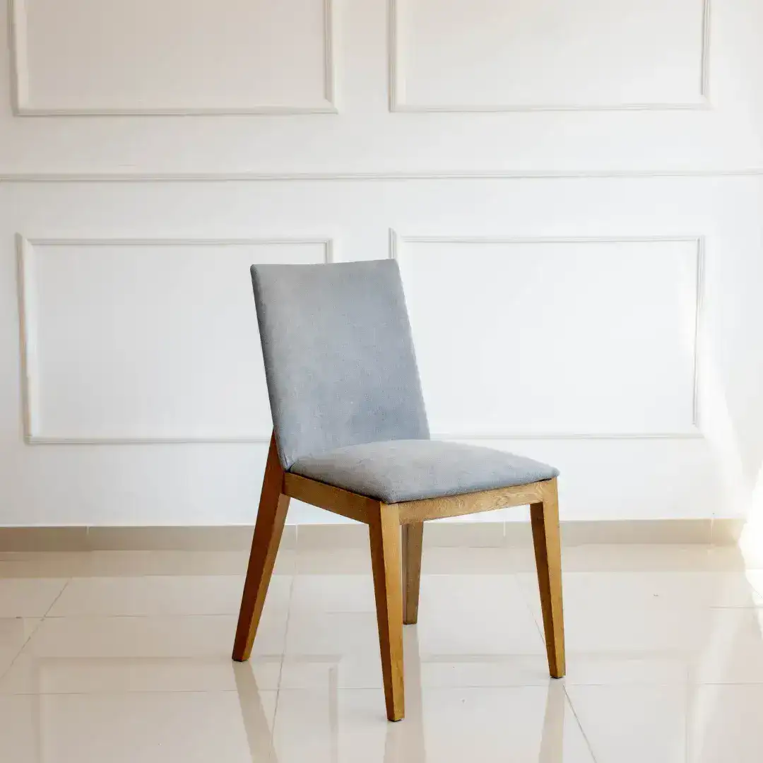 Silla comedor tapizada madera Nórdica Abba - SILVINA C 6 Silla comedor tapizada madera Nórdica Abba - SILVINA C 6