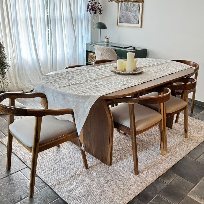 Silla comedor madera Rústica curvo Bali - SILVINA C 121 Silla comedor madera Rústica curvo Bali - SILVINA C 121