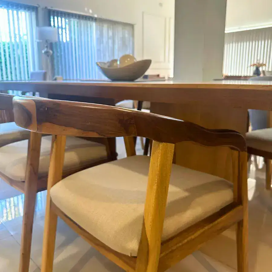 Silla comedor madera Rústica curvo Bali - SILVINA C 232 Silla comedor madera Rústica curvo Bali - SILVINA C 232