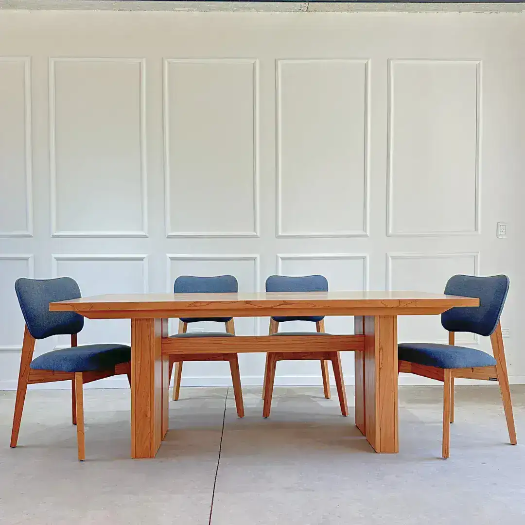 Mesa comedor Nórdica madera Paraíso Samaná - SILVINA C 42 Mesa comedor Nórdica madera Paraíso Samaná - SILVINA C 42