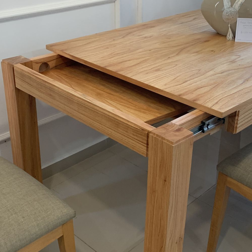 Mesa comedor extensible madera Petiribí Classic - SILVINA C (1) Mesa comedor extensible madera Petiribí Classic - SILVINA C (1)