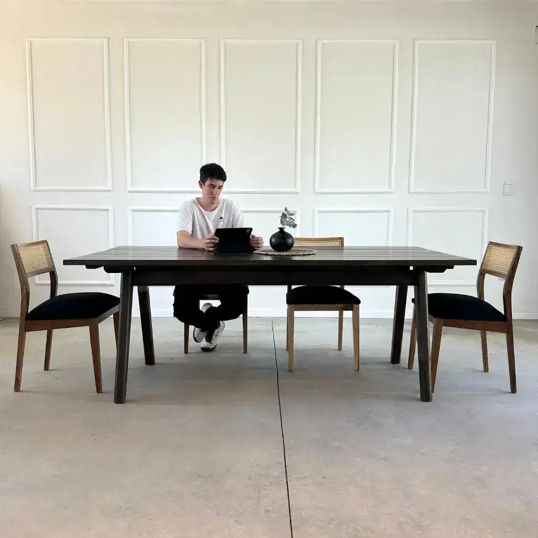 Mesa comedor madera maciza Rústica Julieta - SILVINA C Mesa comedor madera maciza Rústica Julieta - SILVINA C