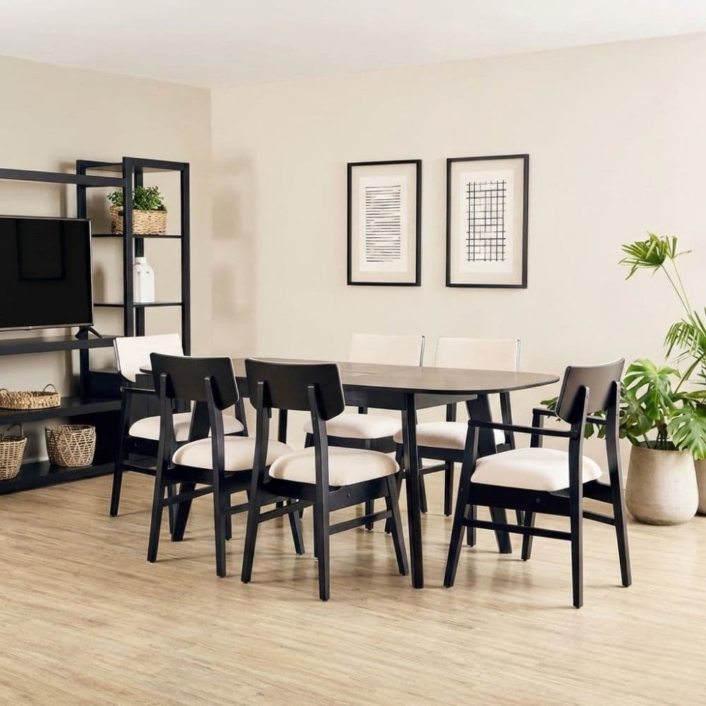 Mesa extensible comedor madera Vintage - SILVINA C Mesa extensible comedor madera Vintage - SILVINA C