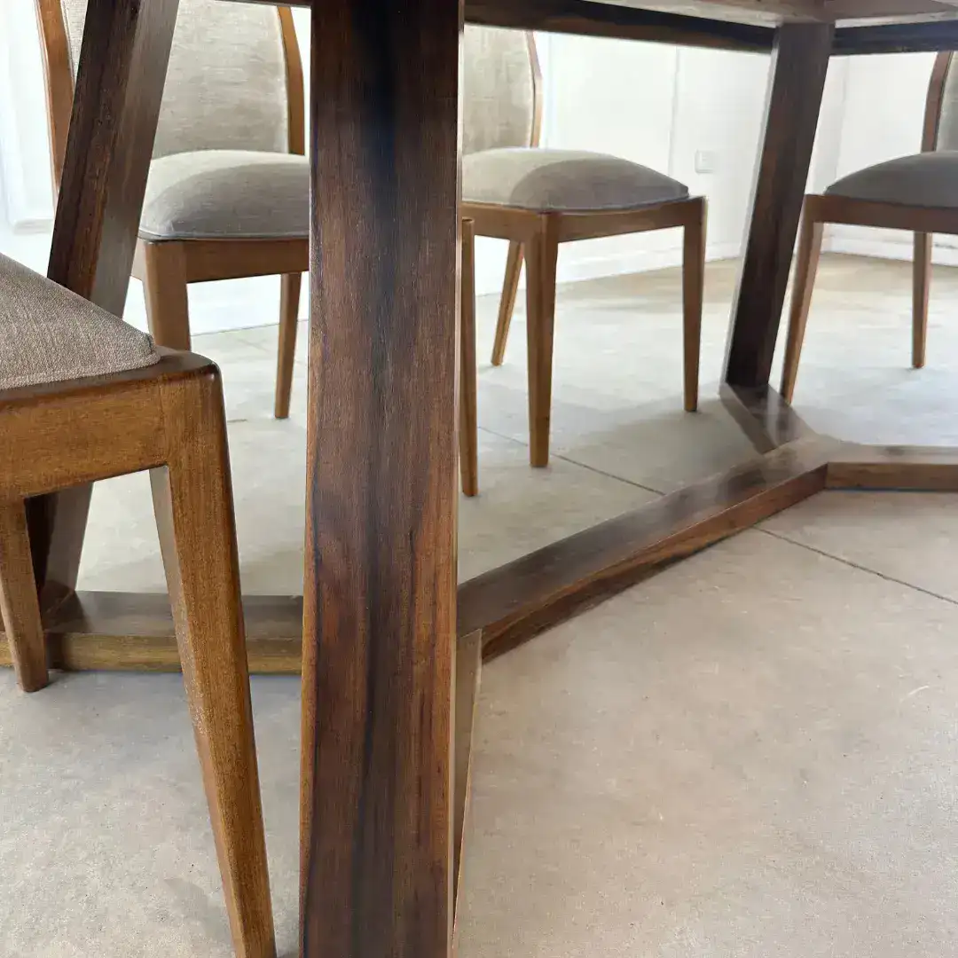 Mesa madera comedor Moderno diseño Barcelona - SILVINA C 4 Mesa madera comedor Moderno diseño Barcelona - SILVINA C 4