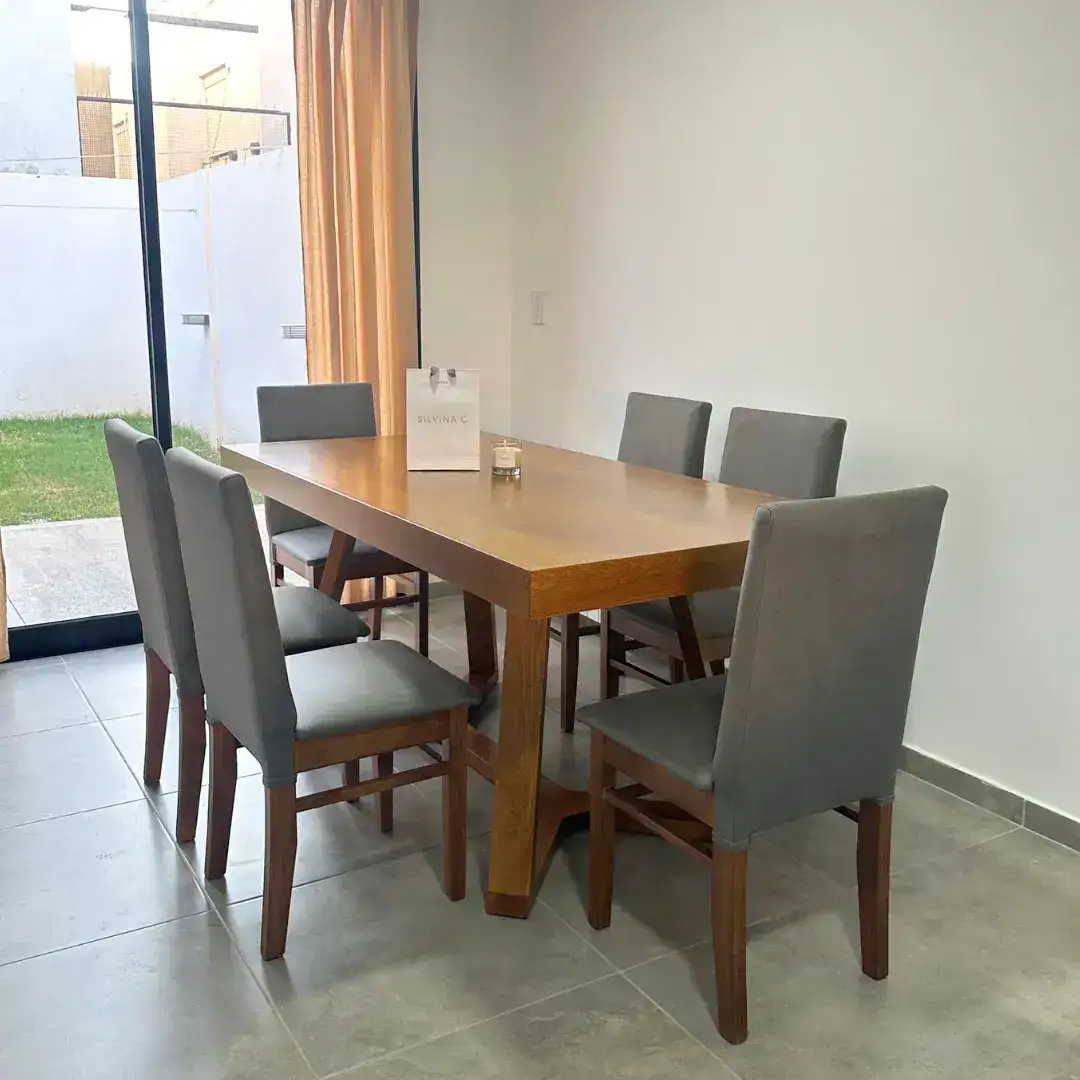 Mesa madera comedor Moderno diseño Barcelona - SILVINA C 71 Mesa madera comedor Moderno diseño Barcelona - SILVINA C 71