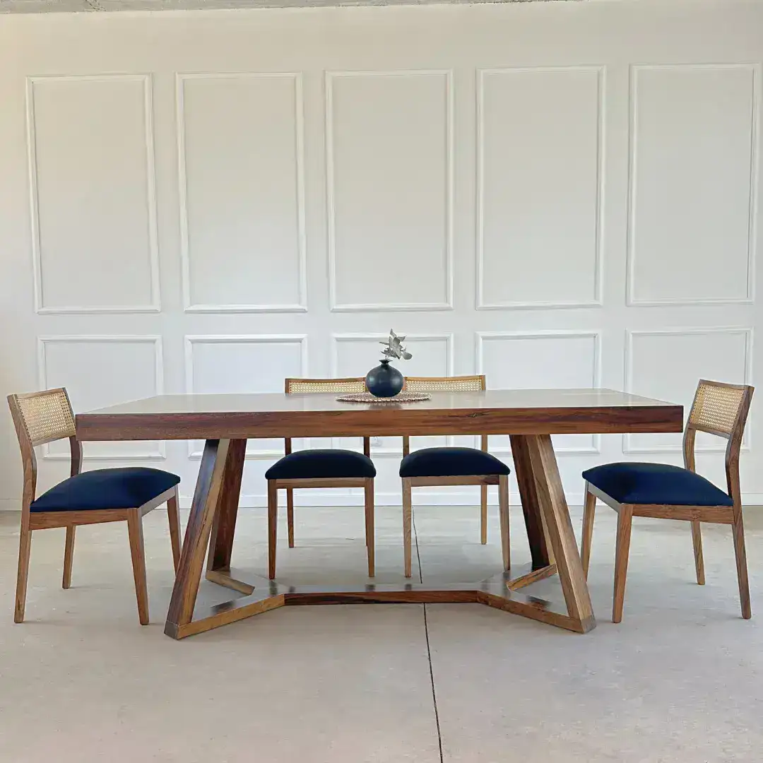 Mesa madera comedor Moderno diseño Barcelona - SILVINA C 75 Mesa madera comedor Moderno diseño Barcelona - SILVINA C 75