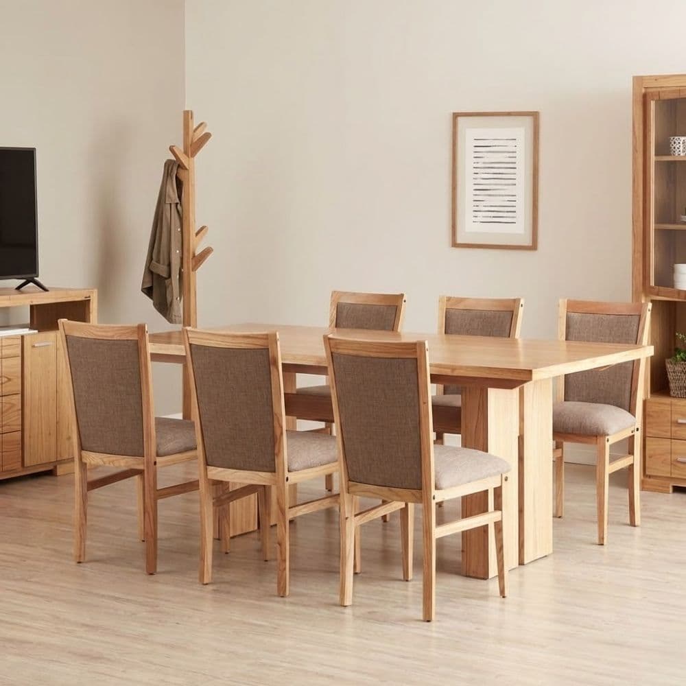 Silla tapizada comedor madera Paraíso Lucia - SILVINA C (1) Silla tapizada comedor madera Paraíso Lucia - SILVINA C (1)