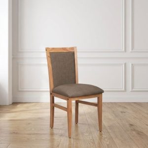 Silla tapizada comedor madera Paraíso Lucia - SILVINA C (2)