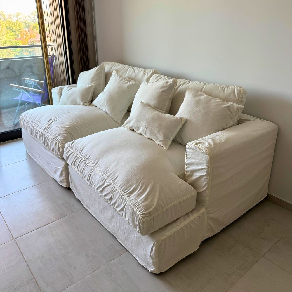 Sillón Moderno enfundado modular Nube - SILVINA C 5 Sillón Moderno enfundado modular Nube - SILVINA C 5
