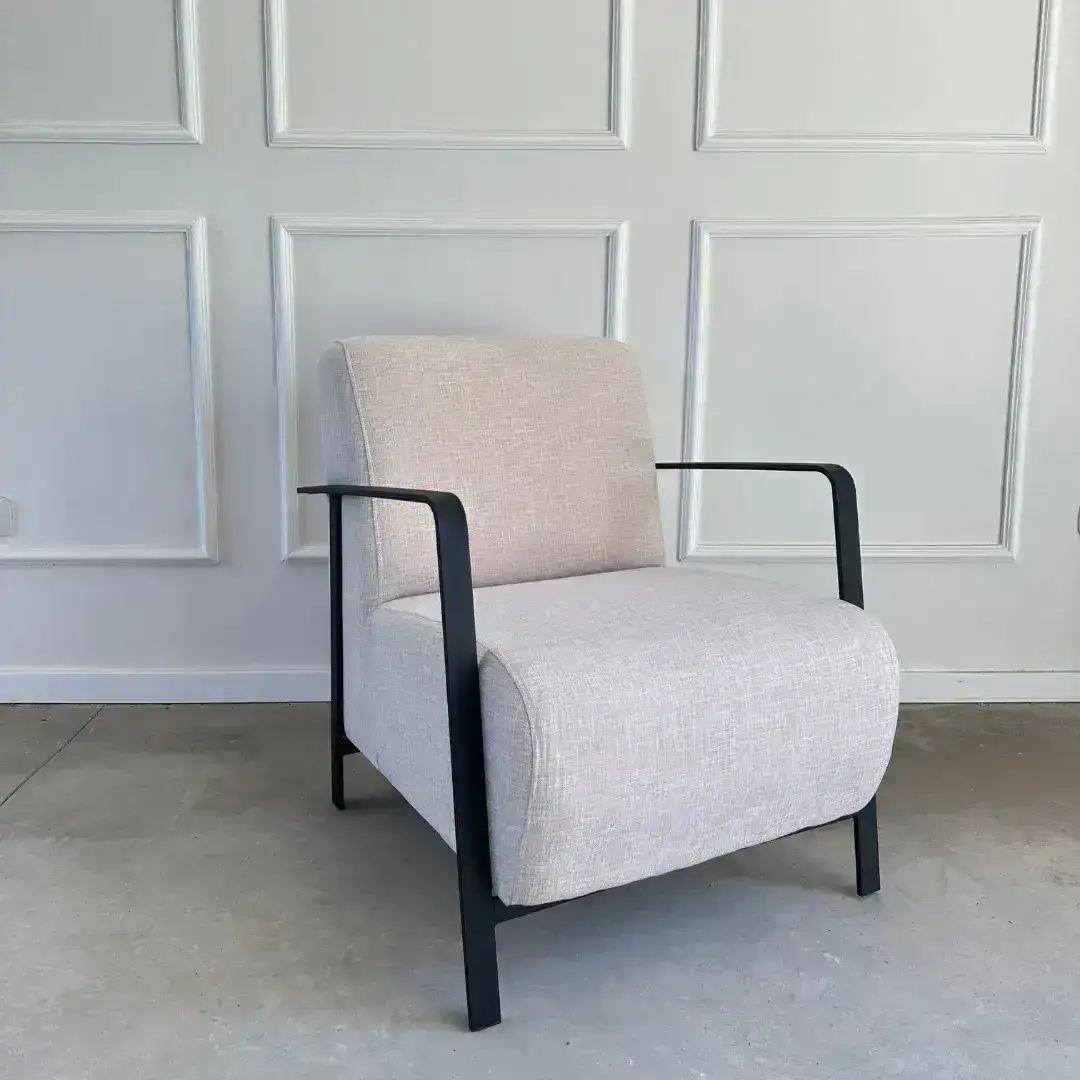 Sillón individual Moderno caño Alessya - SILVINA C Sillón individual Moderno caño Alessya - SILVINA C