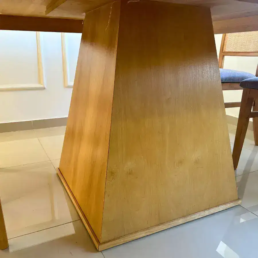 Mesa comedor cuadrada madera Moderna Piramide - SILVINA C 2 Mesa comedor cuadrada madera Moderna Piramide - SILVINA C 2