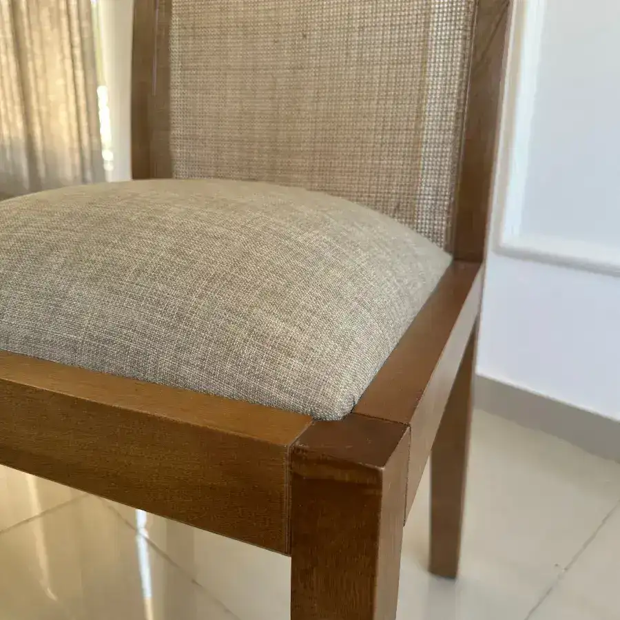 Silla madera Nórdica esterilla baja Morty - SILVINA C 2 Silla madera Nórdica esterilla baja Morty - SILVINA C 2