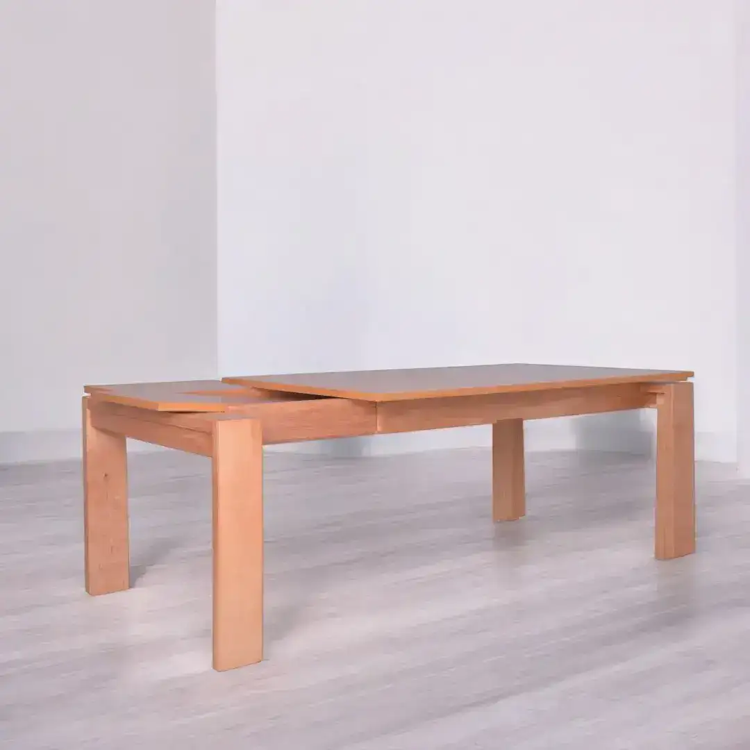 Mesa extensible comedor madera Lenga Aurora - SILVINA C 1 Mesa extensible comedor madera Lenga Aurora - SILVINA C 1
