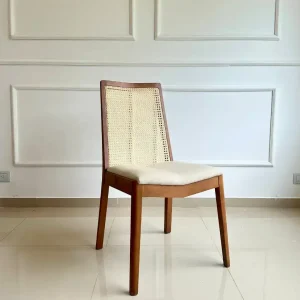 Silla Moderna comedor esterilla madera Amelia - SILVINA C