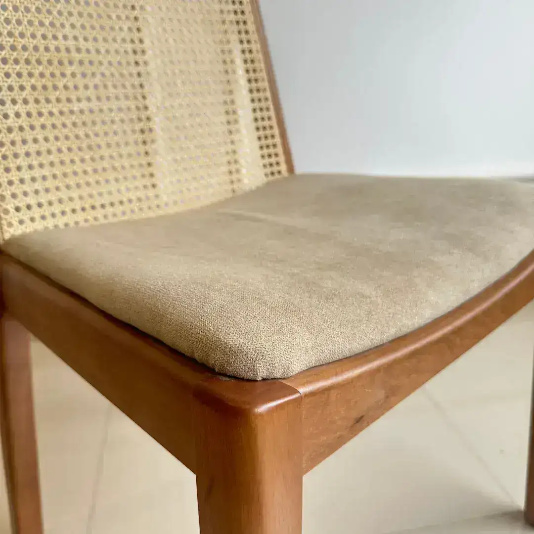 Silla comedor Moderna madera esterilla Leonor - SILVINA C 1 Silla comedor Moderna madera esterilla Leonor - SILVINA C 1