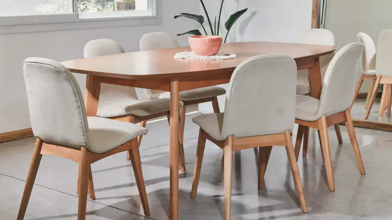 Silla comedor Nórdica madera diseño Jazmín - SILVINA C 2 Silla comedor Nórdica madera diseño Jazmín - SILVINA C 2