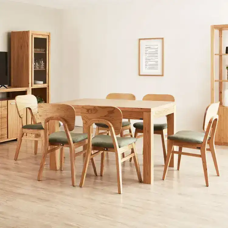Mesa comedor madera Nórdica extensible 1,35 Zoe - SILVINA C 2 Mesa comedor madera Nórdica extensible 1,35 Zoe - SILVINA C 2