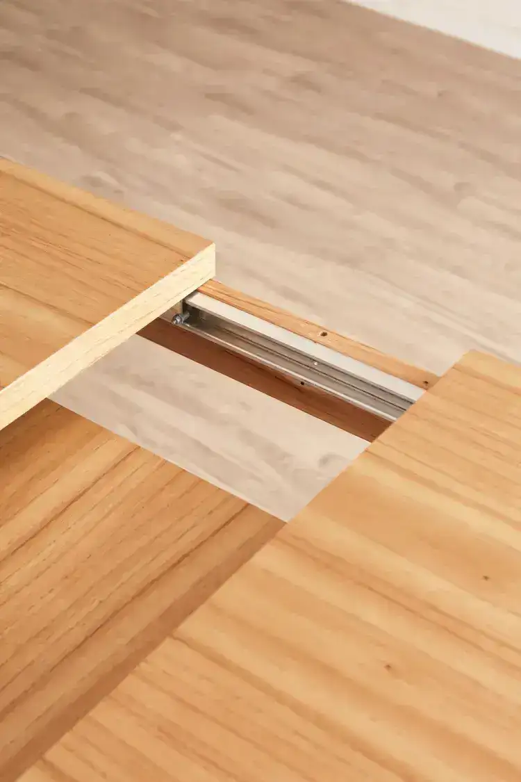 Mesa comedor madera Nórdica extensible 1,35 Zoe - SILVINA C 7 Mesa comedor madera Nórdica extensible 1,35 Zoe - SILVINA C 7