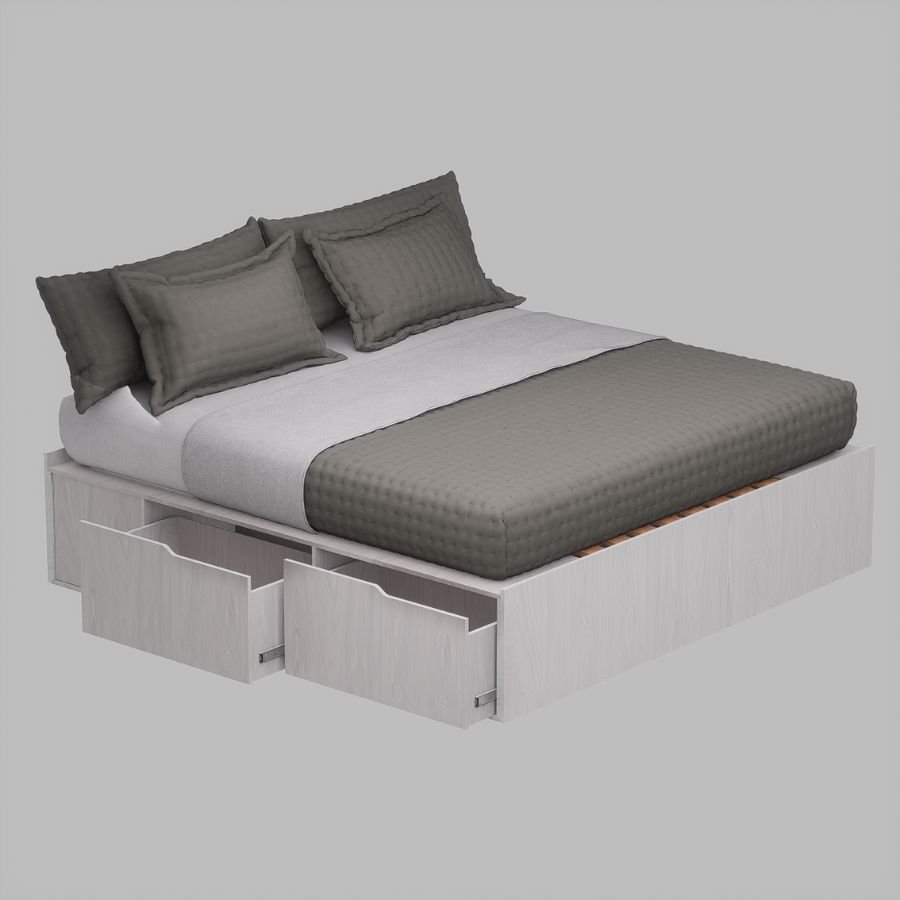 Cama box dos plazas cajones funcional extensible Dot - SILVINA C (15) Cama box dos plazas cajones funcional extensible Dot - SILVINA C (15)