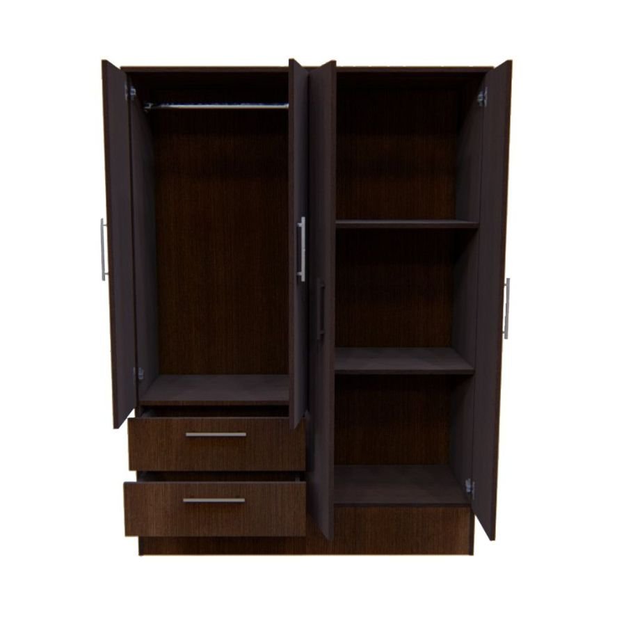 Placard Melamina 4 puertas Moderno 1,20 Joe - SILVINA C (3) Placard Melamina 4 puertas Moderno 1,20 Joe - SILVINA C (3)
