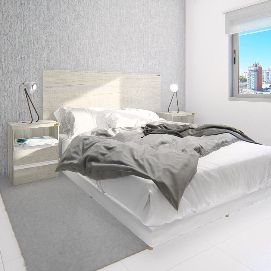 Respaldo cama Moderno Melamina 2 plazas Drag - SILVINA C (9) Respaldo cama Moderno Melamina 2 plazas Drag - SILVINA C (9)