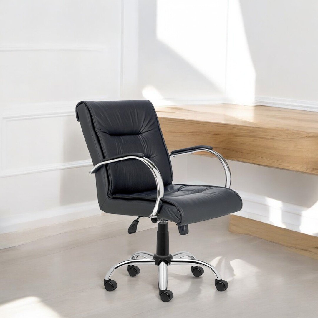 Silla oficina escritorio ergonómica PC baja Ram - SILVINA C 21 Silla oficina escritorio ergonómica PC baja Ram - SILVINA C 21