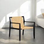 Sillón individual Nórdico Ratán negro Diesel