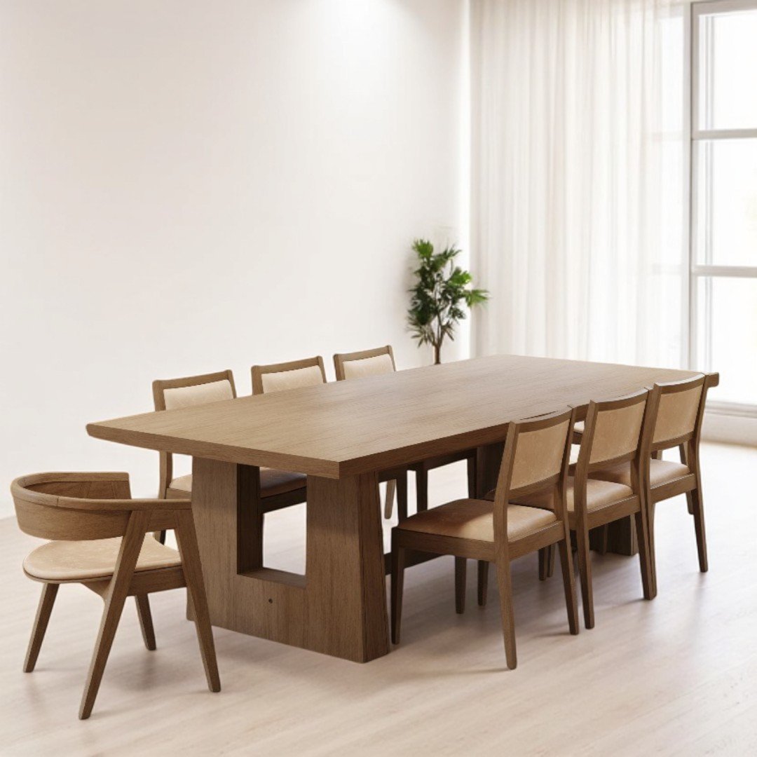 Mesa comedor madera Grandis Moderna Brook - SILVINA C (1) Mesa comedor madera Grandis Moderna Brook - SILVINA C (1)