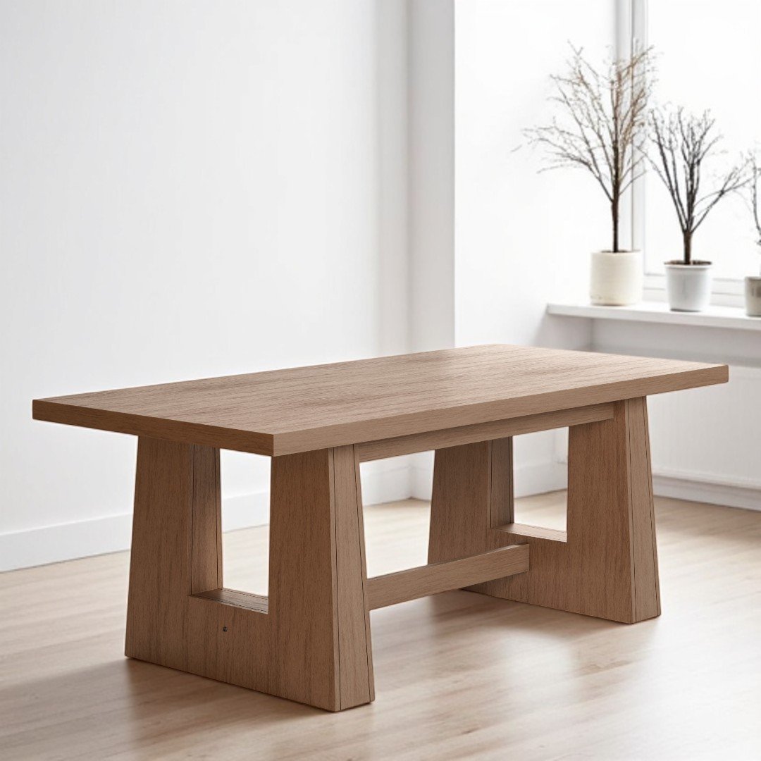 Mesa comedor madera Grandis Moderna Brook - SILVINA C (4) Mesa comedor madera Grandis Moderna Brook - SILVINA C (4)
