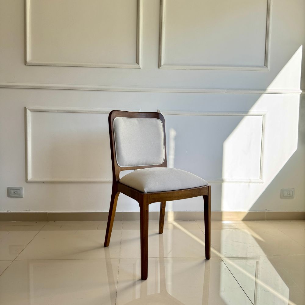 Silla comedor tapizada madera Moderna Lulú - SILVINA C (2) Silla comedor tapizada madera Moderna Lulú - SILVINA C (2)